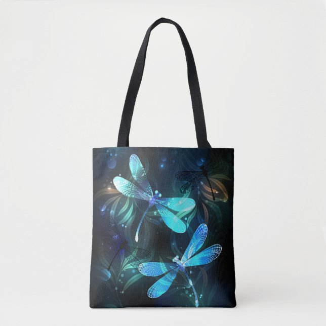 Bolsa Tote Dragonflies de lago (Frente)