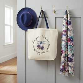 Bolsa Tote Dragonfly - espírito de novas possibilidades