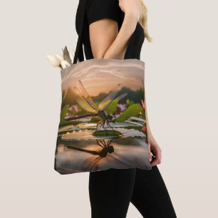Bolsa Tote Dragonfly na Nature