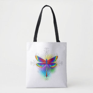 Bolsa Tote Dragonfly Poligonal