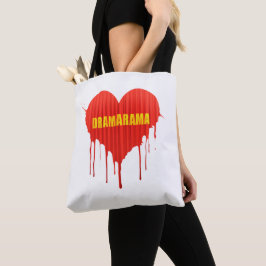 Bolsa Tote Drama Queen Dramarama bleeding heart women’s