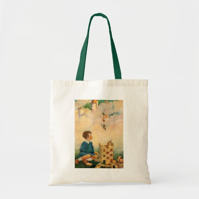 Bolsa Tote Dream Blocks por Jesse Willcox Smith (Frente)