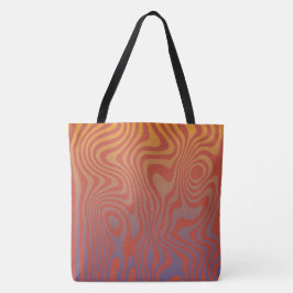 Bolsa Tote Dream Flow l Abstract Trippy Pattern - No. 01