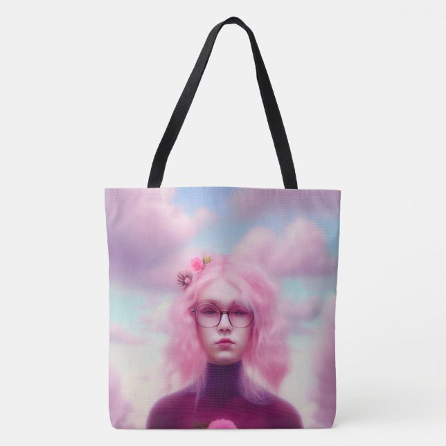 Bolsa Tote Dreamy Rosa (Frente)