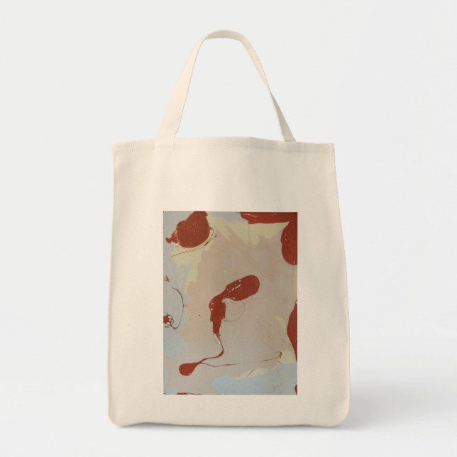 Bolsa Tote Drip de Marshmallow Torrado (Frente)