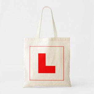 Bolsa Tote Driver De Aprendiz L-Plate / Bachelorette Hen Nigh