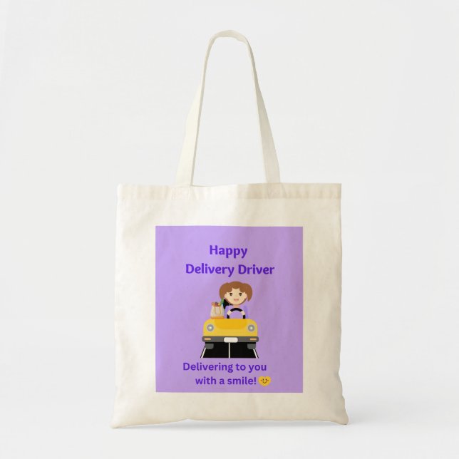 Bolsa Tote Driver de entrega com barra de ferramentas de Bols (Frente)