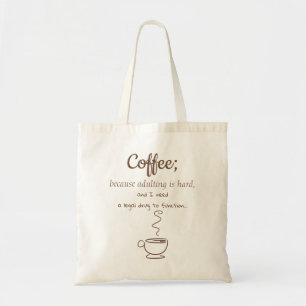 Bolsa Tote Droga legal: Café - Tote Bag