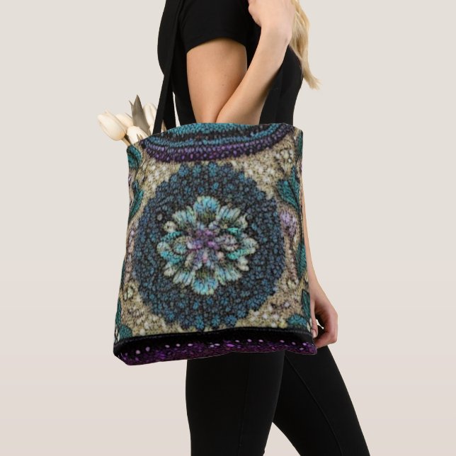 Bolsa Tote Drone de Elderberry: (Close Up)