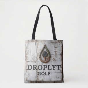 Bolsa Tote Droplyt Golf Farmhouse Logo