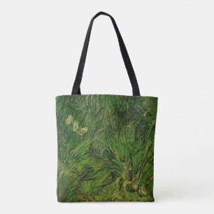 Bolsa Tote Duas Borboletas Brancas de Vincent van Gogh
