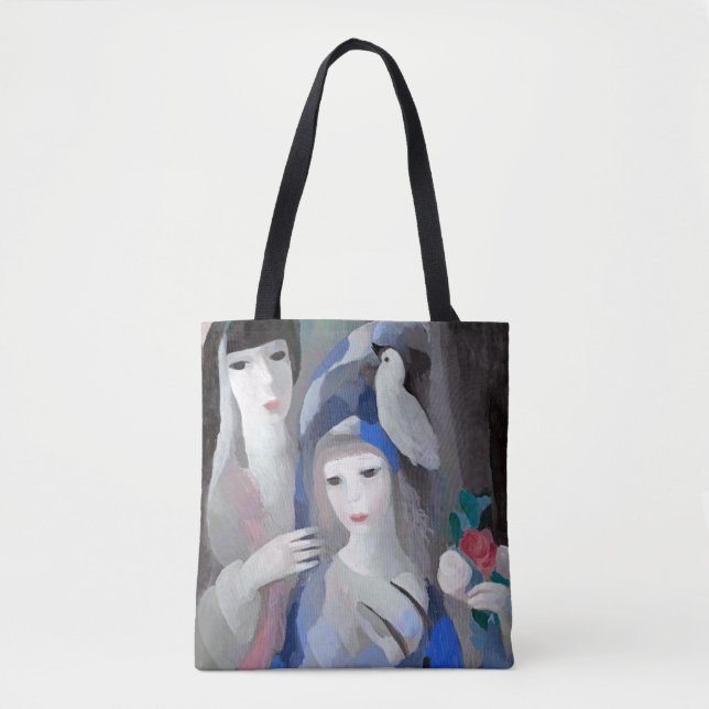 Bolsa Tote Duas Dama e Dove, Marie Laurencin (Frente)