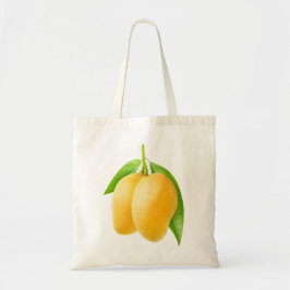 Bolsa Tote Duas frutas amarelas de manga