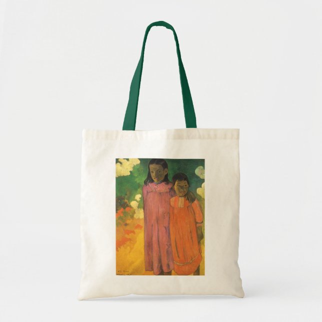 Bolsa Tote Duas Irmãs de Paul Gauguin (Frente)