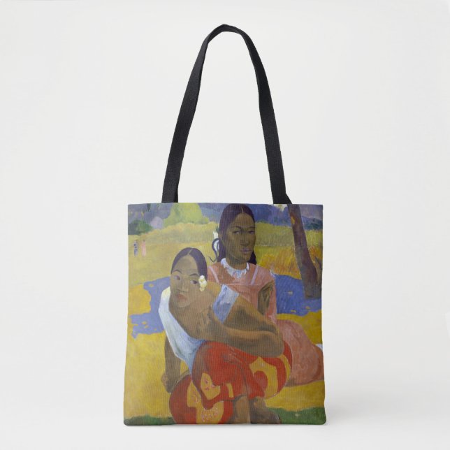 Bolsa Tote Duas Mulheres Tahitianas, Gauguin (Frente)