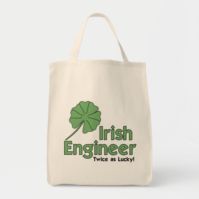 Bolsa Tote Duas Vezes Como Sorte (Frente)