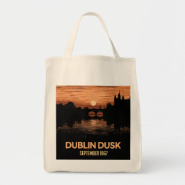 Bolsa Tote Dublin Dusk: Cenas de Crepúsculo cativantes