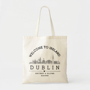Bolsa Tote Dublin Irlanda Destino Casamentos Favoritos