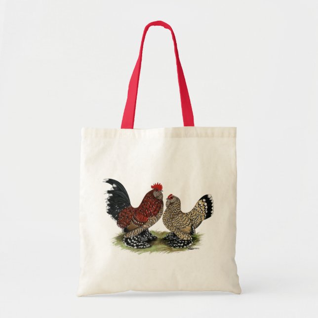 Bolsa Tote D'Uccle Bantams: Mille Fleur (Frente)
