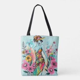 Bolsa Tote Dueto Flor de Ouro