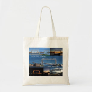 Bolsa Tote Duluth Aerial Lift Bridge com múltiplas imagens