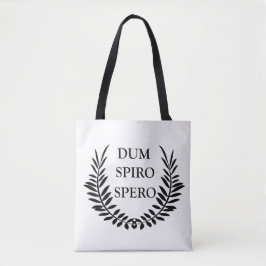 Bolsa Tote Dum spiro spero