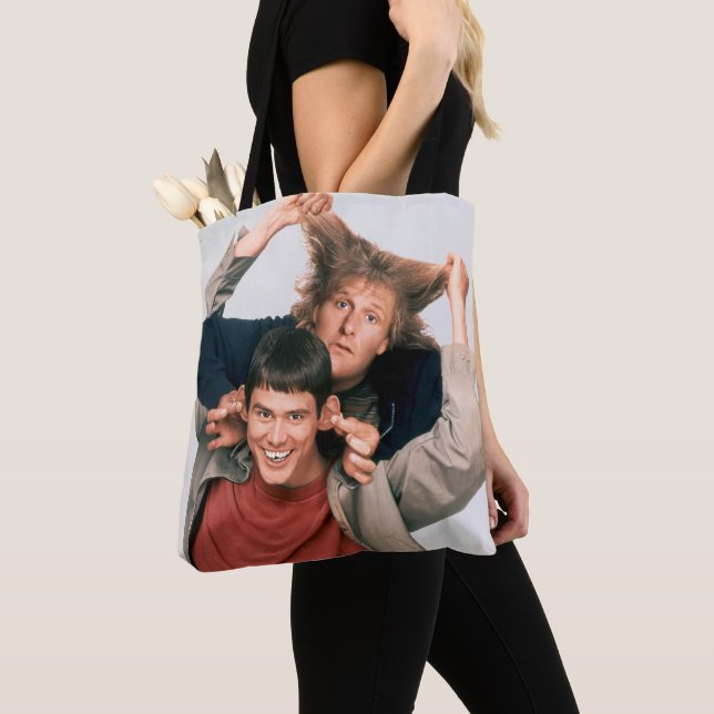 Bolsa Tote Dumb e Dumber | Lloyd e Harry (Close Up)