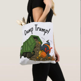Bolsa Tote Dump Trump! Anti-Trump Anti-Republicano