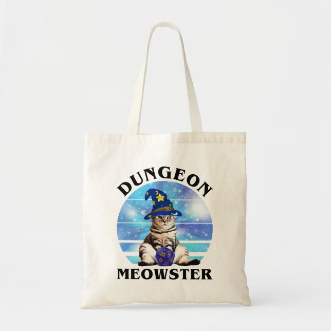 Bolsa Tote Dungeon Meowster (Frente)