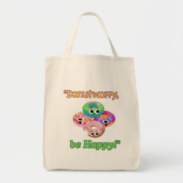 BOLSA TOTE DUNOT PREOCUPADO SER FELIZ