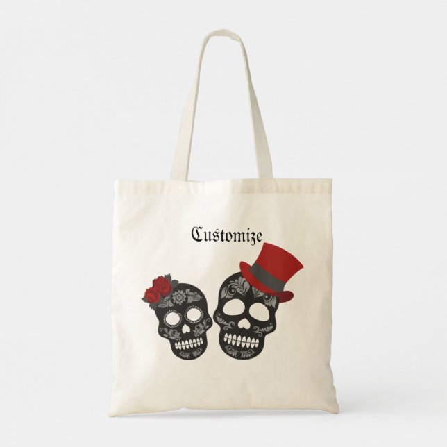 Bolsa Tote Duo Thunder_Cove do Crânio Negro (Verso)