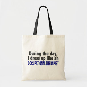 Bolsa Tote Durante o dia eu visto acima o terapeuta