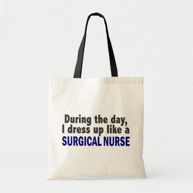 Bolsa Tote Durante o dia eu visto-me acima como uma (Frente)
