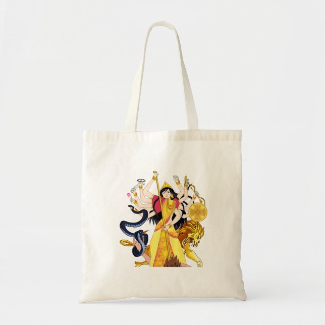 Bolsa Tote Durga Maa Goddes (Frente)