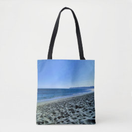 Bolsa Tote Dusk na praia de Malibu