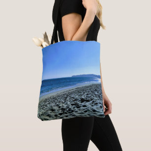 Bolsa Tote Dusk na praia de Malibu
