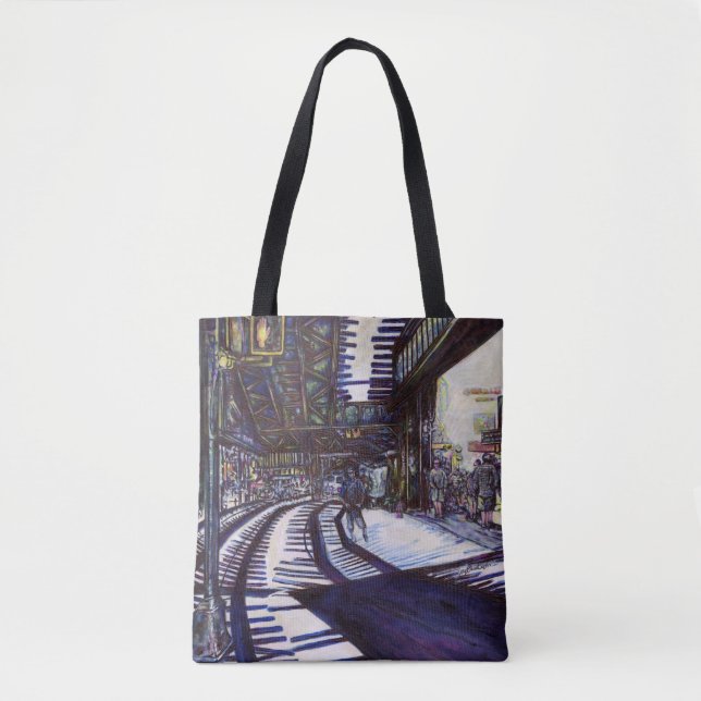 Bolsa Tote Dusting the Piano (Frente)