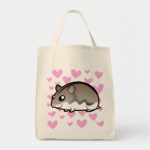 Bolsa Tote Dwarf Hamster Love