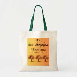 Bolsa Tote É a época foliar de New Hampshire Tote Bag