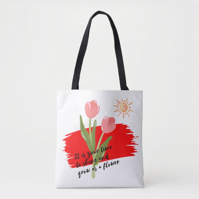 Bolsa Tote É a sua hora (Frente)