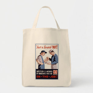 Bolsa Tote É apenas um risco - mas!