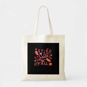Bolsa Tote É Cair Y’all Mão - Letra Autumn Cote com Le