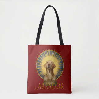 Bolsa Tote E Deus enviou uma arte Engraçada Labrador
