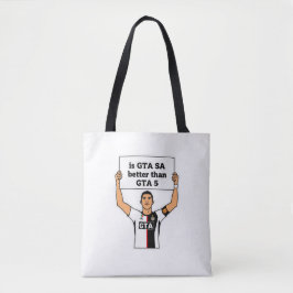 Bolsa Tote É GTA SA melhor que GTA V declaração