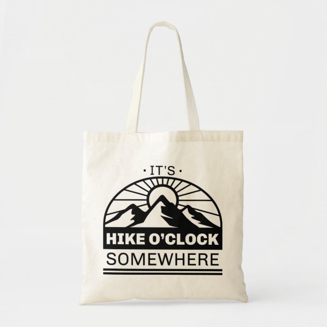 Bolsa Tote É Hike O’Clock Algures (Frente)