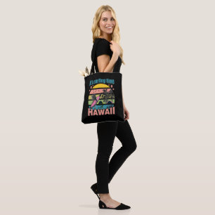 Bolsa Tote É hora de surfar no Havaí