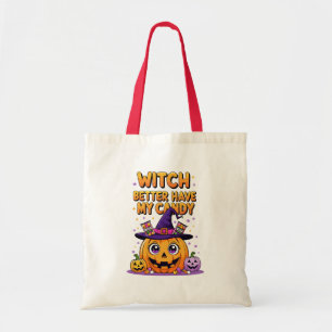 Bolsa Tote É Melhor Que A Bruxa Tenha O Meu Docinho - Bonito
