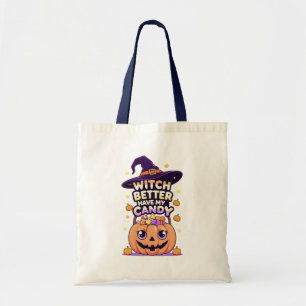Bolsa Tote É Melhor Que A Bruxa Tenha O Meu Docinho - Bonito