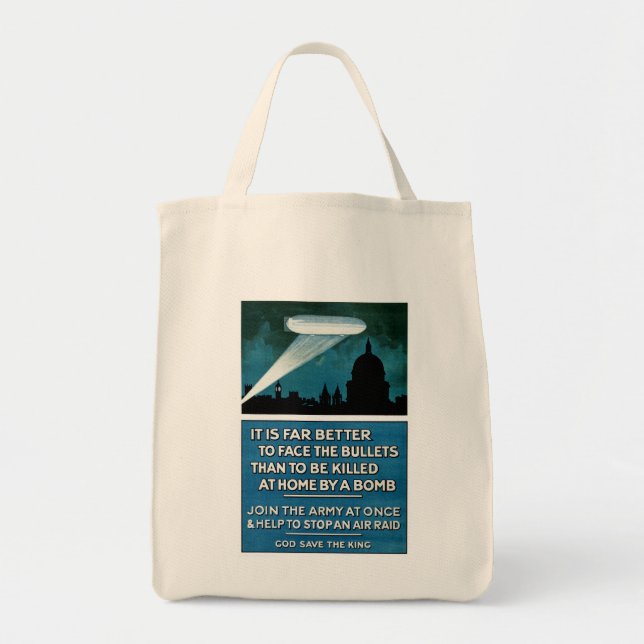 Bolsa Tote É Muito Melhor Enfrentar As Balas... (Frente)