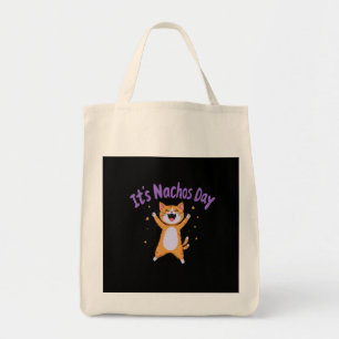 Bolsa Tote É o humor de gato bonito do dia de Nacho para os a